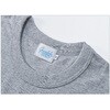 11500 グランロボ 日本製 丸胴Tシャツ 杢グレー M 川島商事 77480010