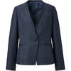 GJAL-2459-K5 ノーカラージャケット レディース オフィス 事務服 サーヴォ(旧:サンペックスイスト) 77483257