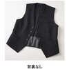GVEM-2558-B9 ベスト メンズ 襟なし オフィス 事務服 サーヴォ(旧:サンペックスイスト) 77483440