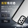 PM-G224TSLFCBK Galaxy A53 5G (SC-53C/SCG15) ケース カバー TPU ハイブリッド 高硬度8H 薄型 フレームカラー 背面クリア ブラック エレコム 77557586