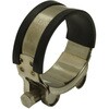 BS-XIN304SS-THCR4 304ステンレス Tボルトホースクランプ 絶縁ゴム付き 固定金具 bitstrong 77609379