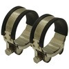 BS-XIN304SS-THCR3-2S 304ステンレス Tボルトホースクランプ 絶縁ゴム付き 固定金具 bitstrong 77609397