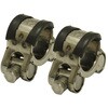 BS-XIN304SS-THCR2-2S 304ステンレス Tボルトホースクランプ 絶縁ゴム付き 固定金具 bitstrong 77609440