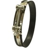 BS-XIN304SS-THCR7 304ステンレス Tボルトホースクランプ 絶縁ゴム付き 固定金具 bitstrong 77609458