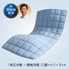 04050 三層構造ひんやり敷マット 整体師さんが推奨する 中井式 ファミリー・ライフ 77619125