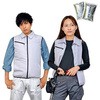 冷感保冷剤付 空調ベスト+バッテリーセット2020-ICE STATUSUNI(ステータスユニ)