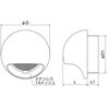 BRC100DJ-T ベンチレーターキャップ 低圧損タイプ 日動電工 77708018