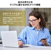 ATH-CKD7NC BGD ノイズキャンセリングUSB Type-C用イヤホン audio-technica 77882476