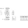 ピンクゴールド Patti スライド式レールクリップ 昭和スプリング 77882765