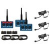 Bb TALKIN ビービートーキン Bbt MS 標準 Aセット 3人用 セット (Master+Standard2個) B198623 トランシーバー 無線機 インカム Bluetooth 同時通話 ON'S COMPANY