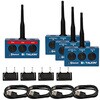 Bb TALKIN ビービートーキン Bbt MS 本体 4個 (Master+Standard3個) B198823 トランシーバー 無線機 インカム Bluetooth 同時通話 ON'S COMPANY