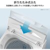 HW-K55L 洗濯機 縦型 全自動洗濯機 洗濯5.5kg 最短10分洗濯 Hisense(ハイセンス) 77971279