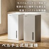 YDC-AU25(W) 除湿機 小型 ペルチェ式 250ml/日 850mlタンク PD対応 モバイルバッテリーで使える YAMAZEN(山善) 78036090