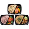 - [冷凍]ワンプレートデリ ワンプレート3種×各1 計3個 冷凍弁当 主食おかずセット 阪急デリカアイ 78040649