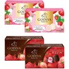 - [冷凍]ゴディバ ショコラフォンデュ イチゴ厳選 2種×2個 ファミリーパック 個包装(あまおう苺・ストロベリー&ホワイトショコラ) ゴディバ 78042320