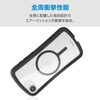 PM-A26SGRPFMBK iPhone 17e / 16e ケース ハイブリッド 衝撃吸収 MAGKEEP 磁力装着ワイヤレス充電対応 Grippy エレコム 78042539