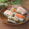 - [冷凍]冷凍柿の葉寿司蒸し寿司仕様5種 ゐざさ 78043711