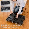 NTRMS-N50GL×2 台車 スタッキング 平台車 耐荷重120kg ホームキャリー 日本製 日東 78047771