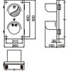 HSL-2150TAS 2灯用LED信号灯 縦壁掛け型 鎌田信号機 78049399