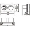 HSL-2150WAS 2灯用LED信号灯 横壁掛け型 鎌田信号機 78051657