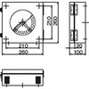 MSL-150WAS 〇×LED進入表示灯 鎌田信号機 78050905