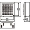 MKL-320WS LED満空表示灯 鎌田信号機 78050361