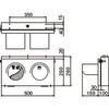 HSL-2150CMS 2灯用LED信号灯 天井直付型 鎌田信号機 78051508