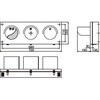 HSL-3150WAS 3灯用LED信号灯 横壁掛け型 鎌田信号機 78052445