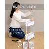 LSST-4S(GG) 隙間収納 ワゴン キャスター付き 隙間トローリー YAMAZEN(山善) 78052637