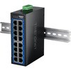 TI-G160 16ポート産業用ギガビットDINレールスイッチ TRENDnet 78053906