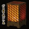 58654 木製和柄ランタンクラフトキット 麻の葉 アーテック[学校教材・教育玩具] 78066068