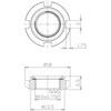 CT10×0.75P ロックナット CTシリーズ 日機 78071099