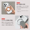 LN-MGS04BK スマートフォンスタンドシート「MAGTUS」Slim Swing Sticker シール式 スマホスタンド 薄型 軽量 縦横両用スタンド ワイヤレス充電 MagSafe充電 LEPLUS NEXT 78072185