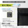 LN-TPMZMSV カラビナつき耐火ポーチ「MOEZ」 Mサイズ  バッテリーなどを安心して持ち運び 難燃素材採用 /燃えにくい2層構造 カラビナ付属 LEPLUS NEXT 78072027