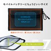 LN-TPMZMSV カラビナつき耐火ポーチ「MOEZ」 Mサイズ  バッテリーなどを安心して持ち運び 難燃素材採用 /燃えにくい2層構造 カラビナ付属 LEPLUS NEXT 78072027