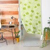 幅85cm×丈170cm 1枚入り 暖簾 防炎 目隠し 5柄展開 フクロウ 猫 フラワー 防炎のれん ユニベール 78073540