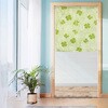 幅85cm×丈170cm 1枚入り 暖簾 防炎 目隠し 5柄展開 フクロウ 猫 フラワー 防炎のれん ユニベール 78073540