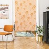 幅85cm×丈150cm 1枚入り 暖簾 防炎 目隠し 5柄展開 フクロウ 猫 フラワー 防炎のれん ユニベール 78073531