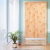 幅85cm×丈150cm 1枚入り 暖簾 防炎 目隠し 5柄展開 フクロウ 猫 フラワー 防炎のれん ユニベール 78073531