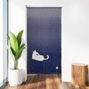 幅85cm×丈170cm 1枚入り 暖簾 防炎 目隠し 5柄展開 フクロウ 猫 フラワー 防炎のれん ユニベール 78073558