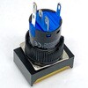 LA128AJ-11D-24V-Y 照光式プッシュスイッチ 長方形  DC24V 共立電子産業 78074590