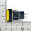 LA128AJ-11D-24V-Y 照光式プッシュスイッチ 長方形  DC24V 共立電子産業 78074590