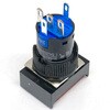 LA128AJ-11D-24V-R 照光式プッシュスイッチ 長方形  DC24V 共立電子産業 78074599