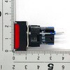 LA128AJ-11D-24V-R 照光式プッシュスイッチ 長方形  DC24V 共立電子産業 78074599