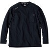 D-6018 T/C 鬼鹿の子 長袖Tシャツ コーコス信岡 78076035