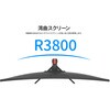 JN-IPSC34UQ2-HSC6 34型/3440×1440/HDMI×1、DP×1、USB-C×1/ブラック/スピーカー有/2年保証 JAPANNEXT 78084767