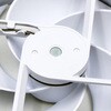 BA-CF120AMZR-WH Zephyros White ケースファン 120mm PWM アイネックス 78084880