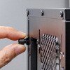 PB-048 ハンドルネジ 脱落防止タイプ インチ ブラック アイネックス 78084889
