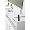 10732 マグネット印鑑&リップホルダー タワー 2個組 ブラック 山崎実業 78085081