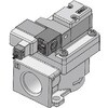 IBV10T1-5L-X101 省エアインパクトブローバルブ IBV Series エアオペレート形電磁弁搭載方 タンク連結形 SMC 78085677